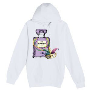 Mardi Gras Faux Tinsel Premium Pullover Hoodie