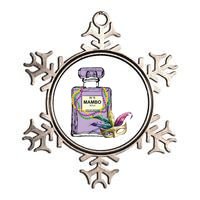 Mardi Gras Faux Tinsel Metallic Star Ornament