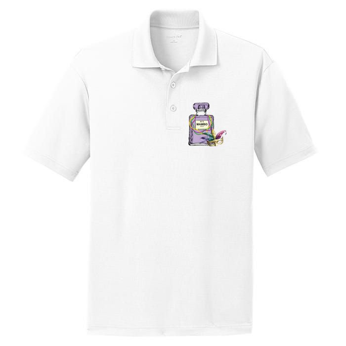 Mardi Gras Faux Tinsel PosiCharge RacerMesh Polo