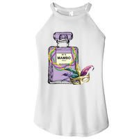 Mardi Gras Faux Tinsel Women's Perfect Tri Rocker Tank