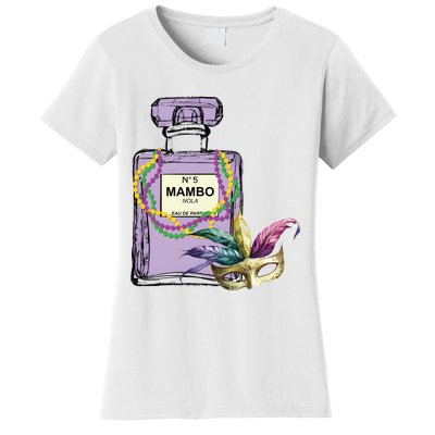 Mardi Gras Faux Tinsel Women's T-Shirt