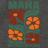 Maha Groovy Floral Make America Healthy Again Maga Rfk Jr Vector Backpack