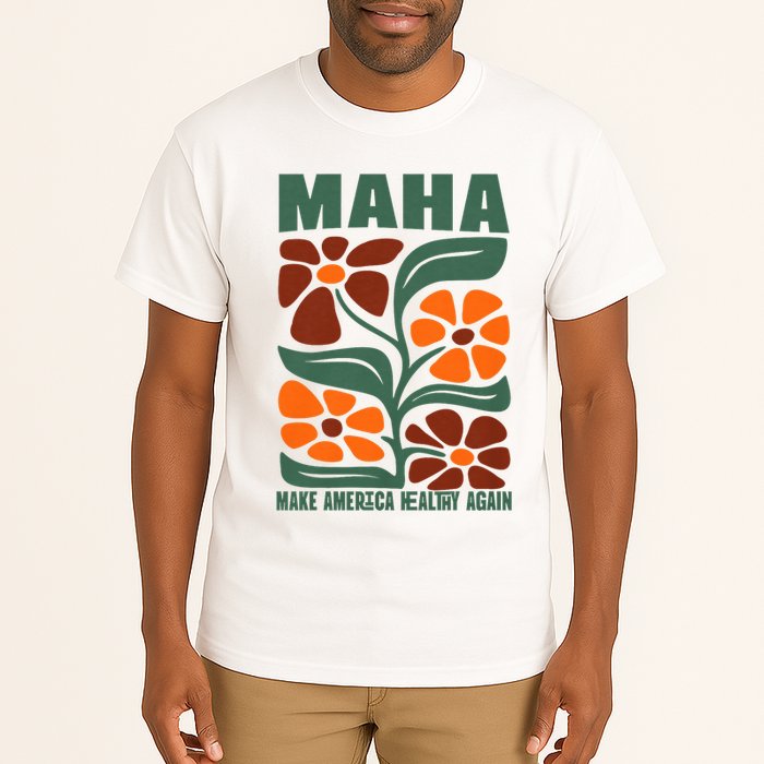 Maha Groovy Floral Make America Healthy Again Maga Rfk Jr Tall T-Shirt