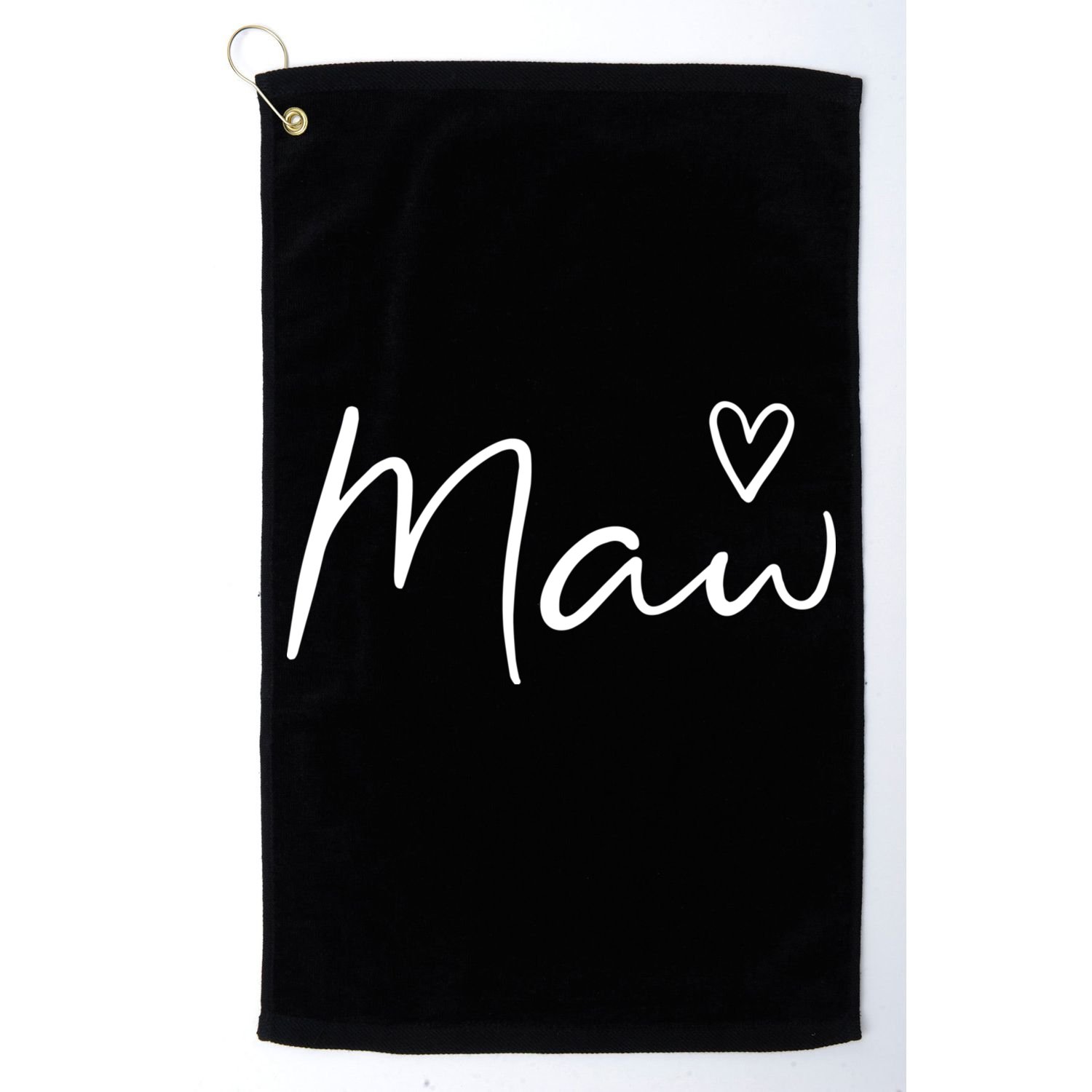 Maw Gifts For Women Grandma Heart MotherS Day Maw Golf Towel
