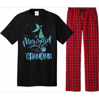 Mermaid Grandma Funny Women Family Matching Party Squad Pajama Set