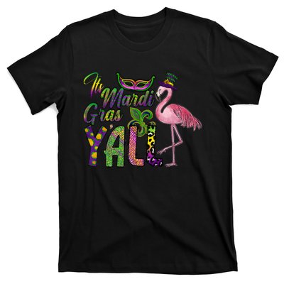 Mardi Gras Flamingo Carnival Costume Gift T-Shirt