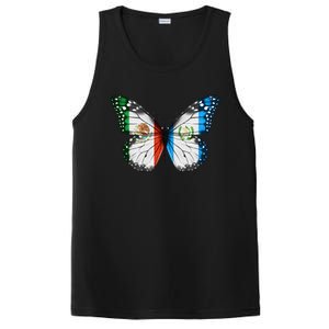 Mexican Guatemalan Flag Butterfly PosiCharge Competitor Tank