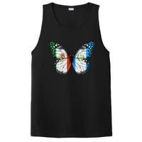 Mexican Guatemalan Flag Butterfly PosiCharge Competitor Tank