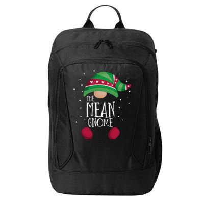 Mean Gnome Family Matching Christmas Pajamas Gift City Backpack