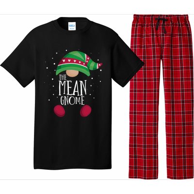 Mean Gnome Family Matching Christmas Pajamas Gift Pajama Set