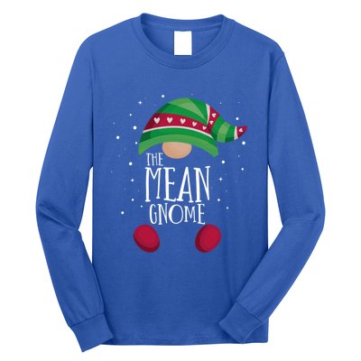 Mean Gnome Family Matching Christmas Pajamas Gift Long Sleeve Shirt