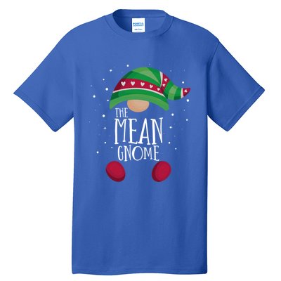 Mean Gnome Family Matching Christmas Pajamas Gift Tall T-Shirt