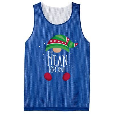 Mean Gnome Family Matching Christmas Pajamas Gift Mesh Reversible Basketball Jersey Tank