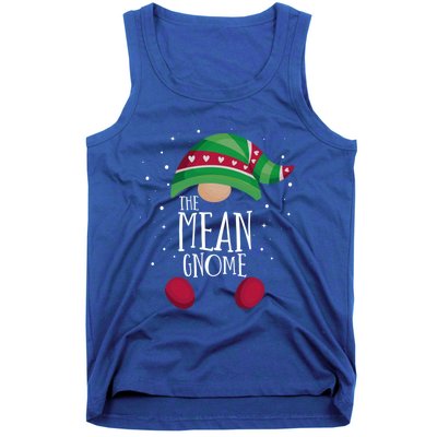 Mean Gnome Family Matching Christmas Pajamas Gift Tank Top