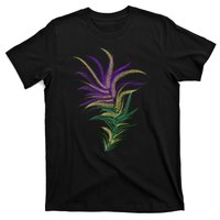 Mardi Gras Festive Feather T-Shirt