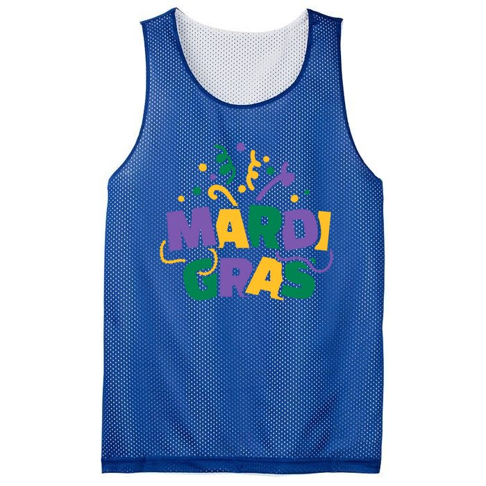 Mardi Gras Gift Mesh Reversible Basketball Jersey Tank