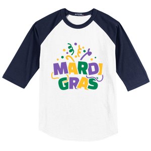 Mardi Gras Gift Baseball Sleeve Shirt