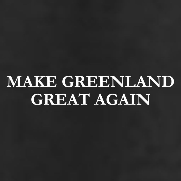 Make Greenland Great Again Green 7 Panel Mesh Trucker Snapback Hat