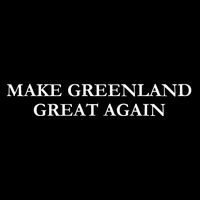 Make Greenland Great Again Green Zip Tote Bag