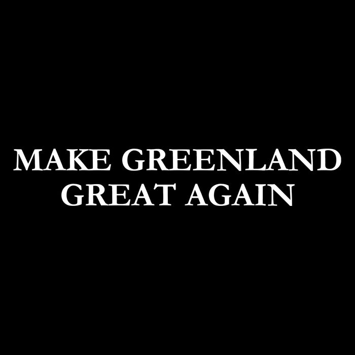 Make Greenland Great Again Green Zip Tote Bag