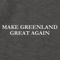 Make Greenland Great Again Green Vector Backpack