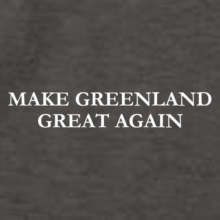 Make Greenland Great Again Green Vector Backpack