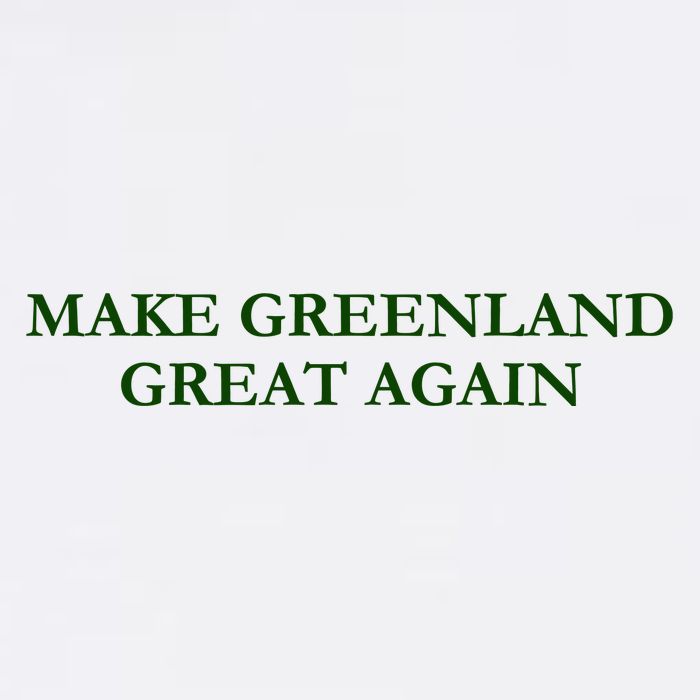 Make Greenland Great Again Green Cool Comfort Performance Bucket Hat