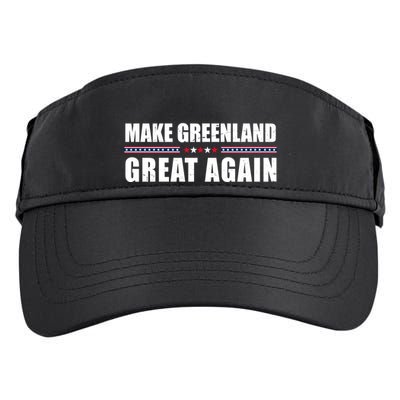 Make Greenland Great Again Funny Trump Adult Drive Performance Visor