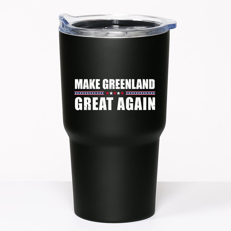 Make Greenland Great Again Funny Trump Tumbler