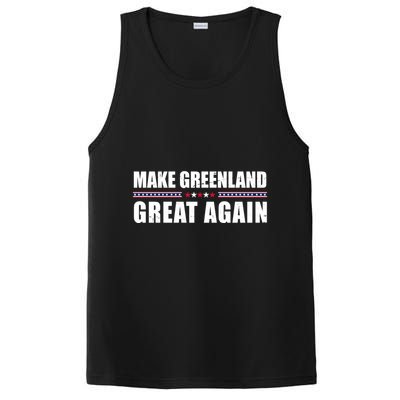Make Greenland Great Again Funny Trump PosiCharge Competitor Tank