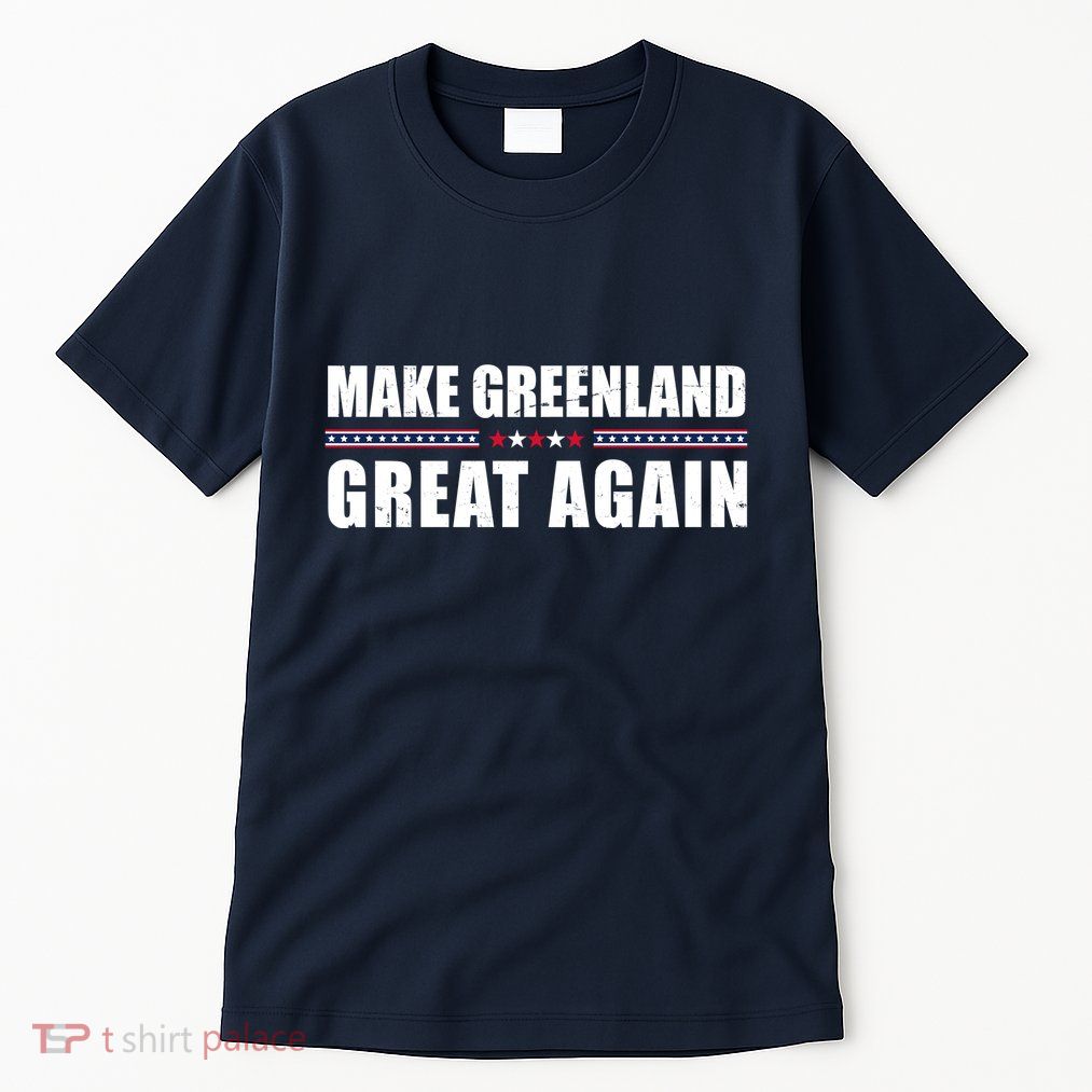Make Greenland Great Again Funny Trump Tall T-Shirt