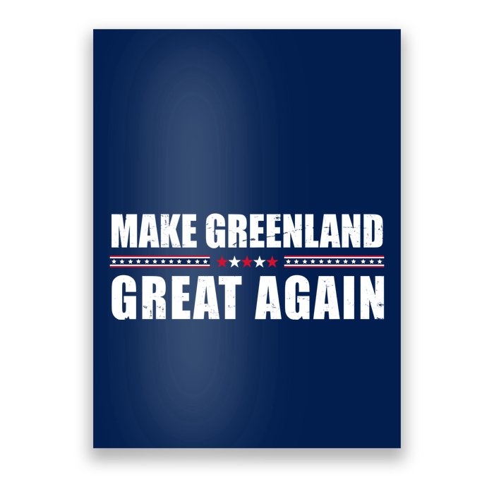 Make Greenland Great Again Funny Trump Poster