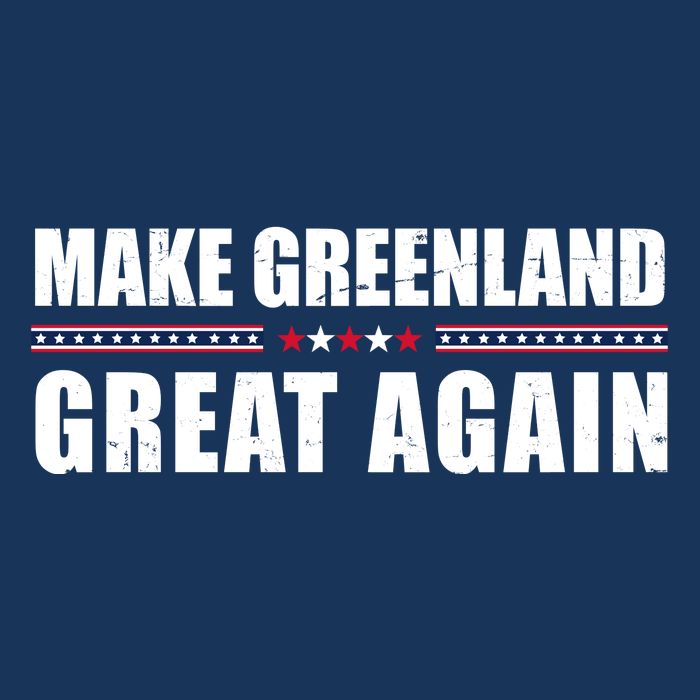 Make Greenland Great Again Funny Trump Poster