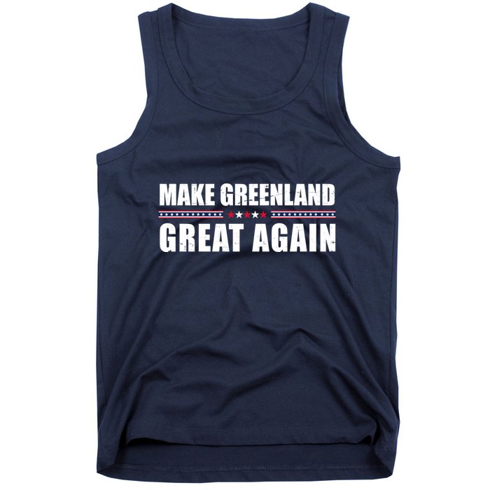 Make Greenland Great Again Funny Trump Tank Top
