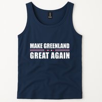 Make Greenland Great Again Funny Trump Tank Top