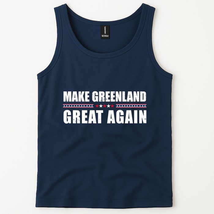 Make Greenland Great Again Funny Trump Tank Top