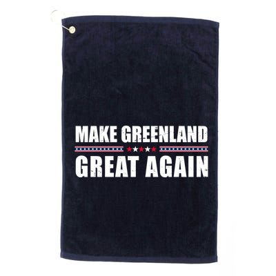 Make Greenland Great Again Funny Trump Golf Towel