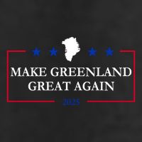 Make Greenland Great Again 2025 51st State Greenland 7 Panel Mesh Trucker Snapback Hat