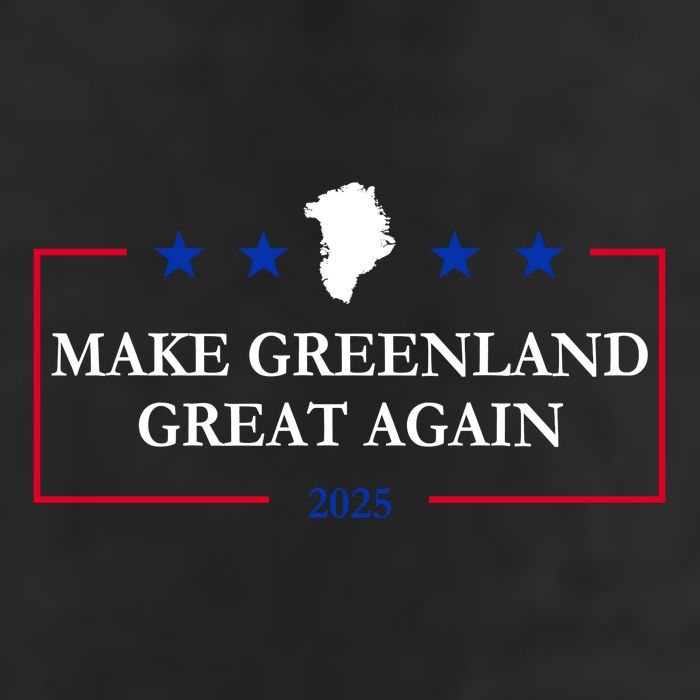 Make Greenland Great Again 2025 51st State Greenland 7 Panel Mesh Trucker Snapback Hat