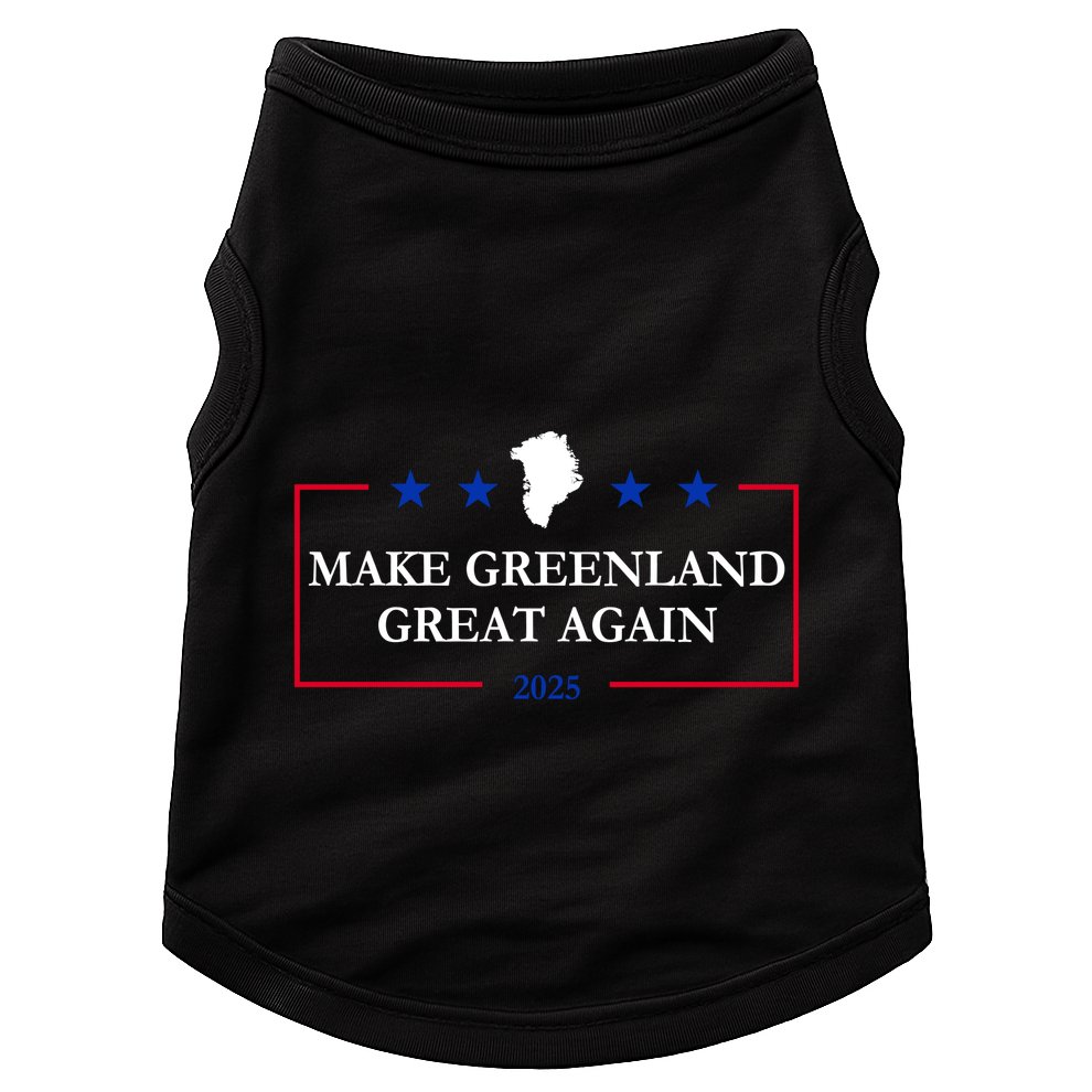 Make Greenland Great Again 2025 51st State Greenland Doggie Tank