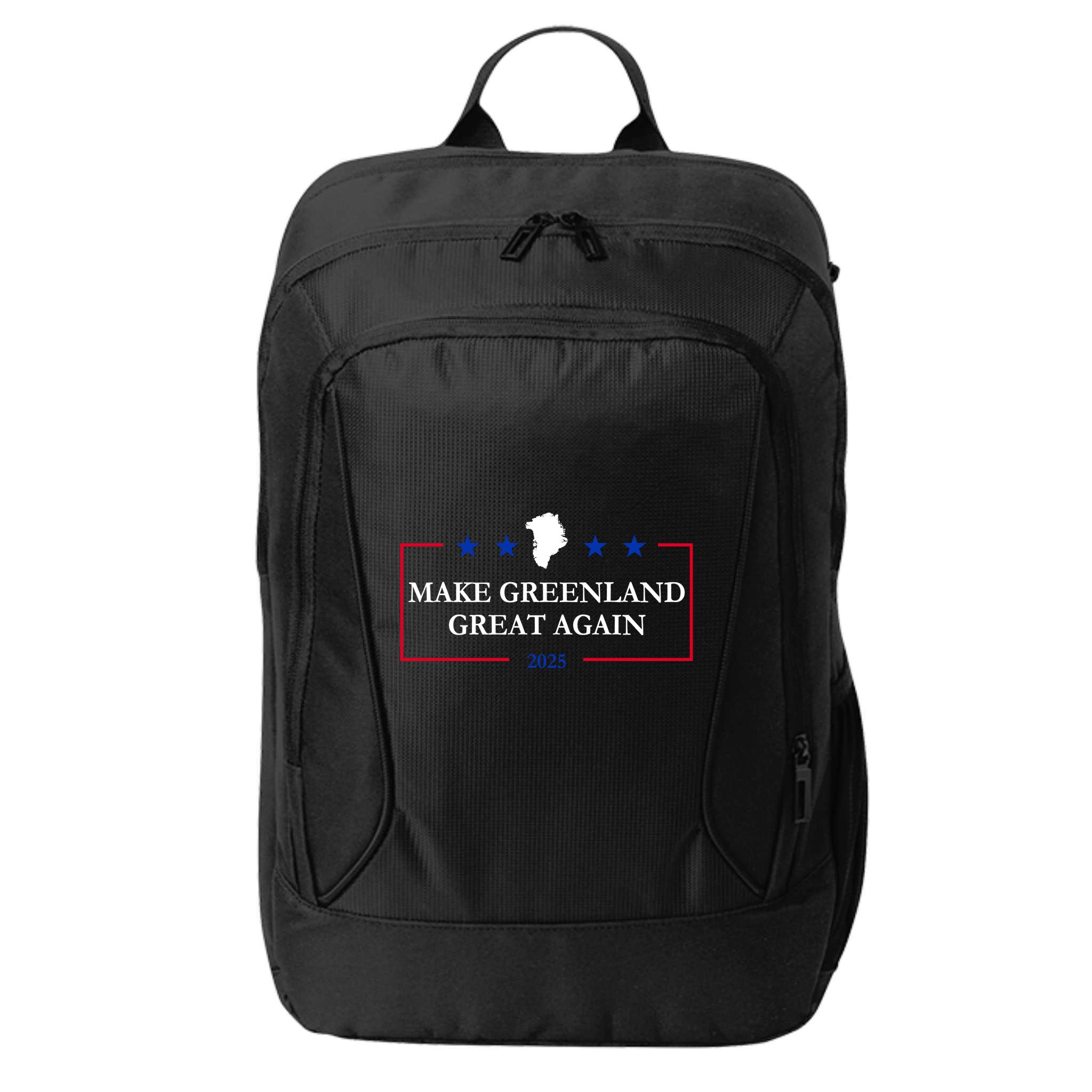Make Greenland Great Again 2025 51st State Greenland City Backpack