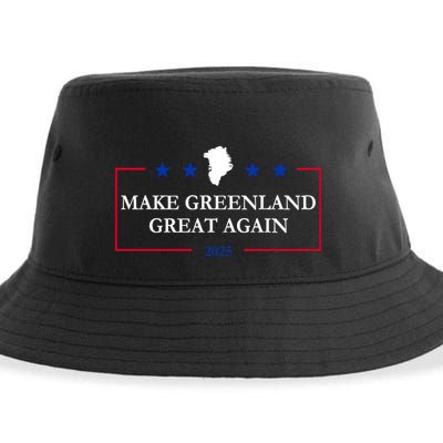 Make Greenland Great Again 2025 51st State Greenland Sustainable Bucket Hat