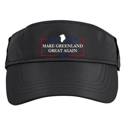 Make Greenland Great Again 2025 51st State Greenland Adult Drive Performance Visor