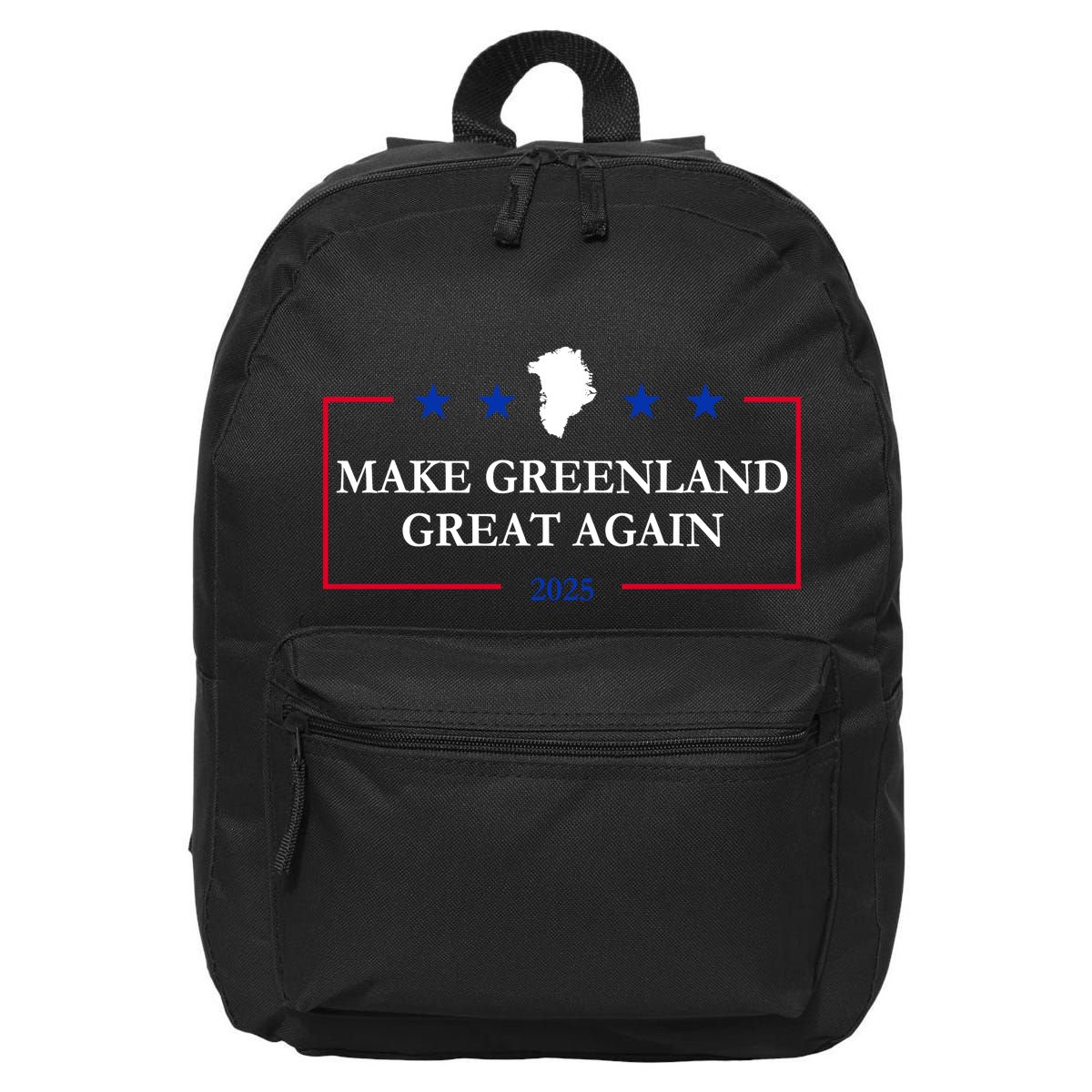 Make Greenland Great Again 2025 51st State Greenland 16 in Basic Backpack