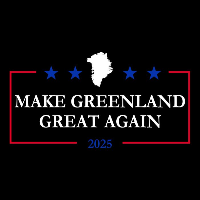 Make Greenland Great Again 2025 51st State Greenland Cropped Pullover Crew