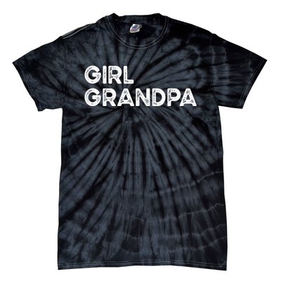 Mens Girl Grandpa Grandfather Father's Day Tie-Dye T-Shirt