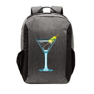 Martini Glass Green Olives Bartender Vodka Drink Vector Backpack