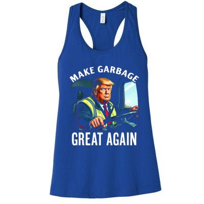 Make Garbage Great Again Trump Women's Racerback Tank