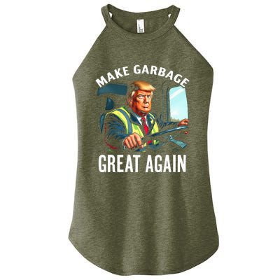 Make Garbage Great Again Trump Women's Perfect Tri Rocker Tank