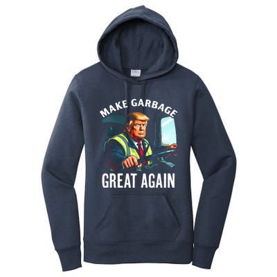 Make Garbage Great Again Trump Women's Pullover Hoodie